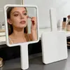 Espejo Portátil de Mano Cuadrado, Espejo de Belleza de Alta Definición, Espejo de Maquillaje de Plástico, Regalo, Personalizable, Mayoreo, Espejo Pequeño de Alto Valor