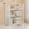Estante de Mesa Prateleira Classificação por Assunto Rack de Armazenamento Armário de Armazenamento de Livros para Mesa de Estudante Artefato de Utilização de Espaço de Mesa de Escritório