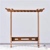 Portalápices colgante creativo para pinceles Cuatro Tesoros del Estudio Retro Madera maciza Bambú Soporte para pinceles Almacenamiento de escritorio para estudiantes Maoshihai