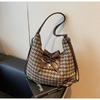 Bolsa de viagem de grande capacidade para mulheres, outono e inverno de 2024, nova bolsa de ombro de lazer, mochila de viagem da moda