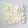 Pared de flores artificiales para bodas, hilera de flores, hortensias rosas artificiales, pared de flores para bodas, decoración de centros comerciales para bodas, en línea, rojo, transfronterizo, caliente
