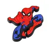 Versão Q Peter Homem-Aranha Acessórios para Sapato Fivela Transfronteiriça DIY Flor para Sapato com Furo Fivela de Sapato Personagens Animados de Filmes da Marvel