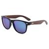 Uña de arroz directa de fábrica gafas de madera de cebra retro europeo y americano veta de madera gafas de sol transfronterizas gafas de sol con patillas de madera hechas a mano
