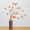 Ramas de Bayas Artificiales Transfronterizas, Frutos de Madera de Caballo, Enredaderas de Frutos Rojos, Enredaderas de Flores Secas, Ramitas Decorativas para Paisajismo, Arreglos Florales y Decoraciones para el Hogar