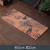 Alfombrilla de Té de Doble Cara Dazantang Xiangyunsha con Base de Bandeja de Té Vintage Inspirada en el Zen, Camino de Mesa Retro, Mantel de Tela, Paño de Té, Accesorio para Ceremonia del Té