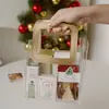 Portavelas Árbol de Navidad Regalo Hecho a Mano Adorno de Ambiente vela Cera de Soja Venta Caliente Transfronteriza Vela Perfumada de Navidad