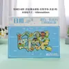 Ímãs de geladeira Rizhao com fontes metálicas, lembranças de viagem, produtos culturais e criativos da moda, presentes no atacado