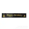 Cinta de Satín para Cumpleaños Más Vendida por el Fabricante Banda para el Hombro de Cumpleaños Feliz Cumpleaños Cinturón de Etiqueta para Fiesta de Cumpleaños