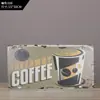 Pintura Decorativa Estilo Industrial com Placa de Licença, Arte de Parede Vintage para Restaurante de Churrasco, Pingente Criativo e Único, Vinho, Metabo