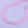 Renda de Fio de Neve Criptografada de 2,5 cm Auxílio Manual para DIY Ventilador Porta-Retrato Saia Plissada Fita Amassada Feita à Mão
