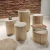 Tronco de cedro perfumado, banquinho esculpido em raiz de madeira maciça, banquinho para trocar de sapatos para lojas de roupas, decoração simples para sala de estar, mesa de cabeceira, suporte para plantas