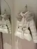 Abrigo de algodón plumón original coreano grueso con cuello grande de pelo para mujer, nuevo de invierno 2026, chaqueta corta de algodón ajustada a la cintura