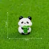 Micro-paisaje Caricatura Lindo Mini Panda Mengli Muñeco Jardín Paisajismo Decoraciones DIY Escritorio Pequeños Adornos
