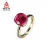 Anillo de Plata de Ley S925 con Circonita para Mujer Diseño de Nicho Ins Estilo Exagerado Joyería Anillos Joyería