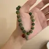 Pulsera de Amatista Fantasma Blanca de Cristal Natural Lujo Accesible Pulsera de Cristal Blanco Aguamarina de Gama Alta Pulsera de Moda para Mujer