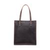Bolso de Mano para Mujer Transfronterizo Cuero Vacuno Capa Superior Bolso Grande Cuero Genuino Bolso Tote Tipo Cubo Vintage Cuero Crazy Horse