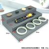 Pendientes de Aro Pendientes Colgante Caja de Almacenamiento de Joyería Bandeja para Pulseras Pulsera de Joyería Pantalla para Transmisión en Vivo