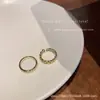 Anillo Trenzado Minimalista para Mujer Diseño de Nicho Moda de Lujo Ligero Personalidad Anillo Abierto Simple Venta al por Mayor