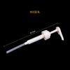 Botella de Presión de Azúcar Prensado a Mano de Vidrio Botella de Presión de Fructosa Tienda de Té con Leche Especial Botella Pequeña de Plástico para Presionar Azúcar Jarabe Botella de Exprimidor Cuantitativa