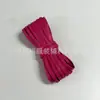 Alça de couro PU macio dobrável colorida 60% de desconto cordão de amarração acessórios de cabelo presilhas de cabelo cordão para pendurar acessórios de vestuário fita