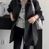 Moda de alta gama para mujer de Dongdaemun, Corea, 2026, nueva chaqueta de estilo coreano con cintura de cordón adelgazante