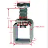 Disjuntor do Circuito C45 Interruptor de Ar de Fuga DZ47 Placa de Crimpagem de Fio Parafuso M5 M4M7M6 Estrutura do Bloco de Terminais de Crimpagem a Frio