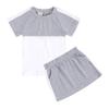 Traje deportivo para niñas Kids Tales traje de falda para niños medianos y grandes traje de dos piezas de verano para niños