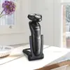 Venda Direta de Fábrica da Nova Lâmina de Barbear Elétrica, Quatro em Um, Aparador de Barba Totalmente Lavável, Barbeador Rotativo Recarregável por USB