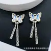 Colgante de Cinta de Lazo con Pedrería de Circonita Micro Pavimentada Accesorios de Cristal Pulsera de Cuentas Hecha a Mano DIY Accesorios para Pulsera Collar Pendientes