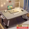 Mesa de Cama Dobrável, Mesa de Estudo, Suporte de Mesa para Laptop, Mesa Preguiçosa para Quarto com Sacada