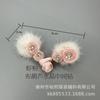 Accesorios de piel de invierno Baixi botones hechos a mano piel de visón piel de conejo abrigo de perlas estilo nacional cuentas para uñas hebilla de alta gama mujer
