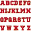 Parches de Tela Pequeños Autoadhesivos con Bordado 3D de Colores 26 Letras Parches Transfronterizos para Ropa, Mochilas, Sombreros DIY