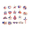 Dia da Independência Belo Cruzamento Americano Venda Quente Acessórios de Joias Pingente de Liga DIY Corrente de Celular Chaveiro Feito à Mão