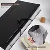 Libro de Almacenamiento de Placas de Estampado para Uñas, Bolsa Plegable Transparente a Prueba de Polvo y Resistente a Rayones para Almacenamiento de Placas de Uñas
