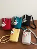 Bolsa pequena elegante e estilosa para mulheres, nova bolsa transversal versátil de verão 2026, compacta e leve, adequada para caminhar e carregar um telefone celular