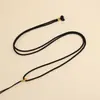 Cuerda para Colgar Colgantes de Cordón Delgado, Cuerda de Jade, Cordón de Collar de Jade Tejido a Mano, Cordón para Colgar Colgantes en el Cuello, Cuerda Ajustable para Colgar Joyas