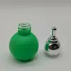 Stock Listo Botella de Aceite Esencial de 10 ml Botella Vacía Estilo Nuevo Botella Recargable Botella Cosmética Forma de Calabaza Portátil Muestra Botella de Vidrio