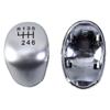 Gran oferta, adecuada para Ford Focus, cabezal de cambio de marchas plateado, cubierta de cambio de marchas plateada, accesorios de palanca de cambios de coche modificados