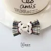 INS Cuadros Encaje Dobladillo Botón Tela Moño Accesorios DIY Bolsa Zapato Flor Sombrero Accesorios Ropa Accesorios