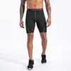 Shorts de Compressão Esportiva Masculino de Alta Elasticidade para Cross-Border, Calças de Compressão para Pista Curta e Atletismo, Shorts de Treino de Academia de Secagem Rápida
