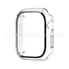 Adecuado para Apple Watch S11 Funda Protectora, Película Templada, Funda Protectora Integrada de Carcasa Dura de PC, Funda para Reloj iWatch Generación 109