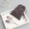 Produção em Massa de Sacos de Veludo com Cordão, Sacos de Armazenamento de Joias, Acessórios, Sacos de Veludo para Joias, Sacos de Embalagem com Cordão