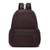 Mochila à prova d'água da moda de grande capacidade, estilo casual e simples para o campus, mochila escolar para estudantes do ensino médio e universitárias, bolsa transfronteiriça
