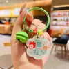 Llavero de Flor Acrílica con Texto, Colgante de Campana, Decoración para Bolso, Lindo Regalo para Estudiante, Inspirador