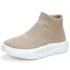 Sapatos da Moda de Verão, Sapatos da Moda para Meninos, Meias de Cano Alto, Sapatos Esportivos Infantis, Sapatos Femininos Slip-On Casuais de Sola Grossa