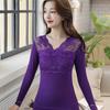 Conjunto de Roupas de Outono e Calças Longas 95% Algodão, Lingerie Feminina, Roupas Íntimas para Alunos do Ensino Médio, Suéteres Finos de Algodão, Pijamas, Confortável no Outono e Inverno