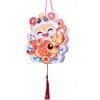 Ano Novo, Festival da Primavera, Festival das Lanternas, Ano do Cavalo, Lanternas de Cobra Pequenas e Fofas, Materiais para Artesanato Infantil DIY Feito à Mão, Lanternas de Estilo Tradicional para Jardim de Infância