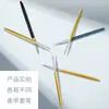 Fabricante Transfronterizo Suministra Tres Plumas de Pintura Metálicas Tipo Bolígrafo, Plumas para Dibujo de Líneas, Herramientas para Uñas y Pinceles para Uñas al por Mayor