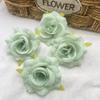 Nova Cabeça de Rosa Artificial 6,5cm Corsage Feito à Mão Arco de Casamento Guirlanda Huaqiang Adorno de Cabeça Decoração de Bolo Flor