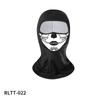 Protección Facial para Otoño e Invierno Máscara de Motocicleta a Prueba de Viento Antideslizante Cara Divertida Gorro Cálido Forrado de Felpa Casco de Ciclismo